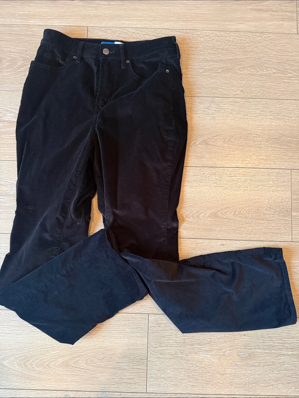 Old Navy Black Extra High-Rise Baby Boot-Cut Pants